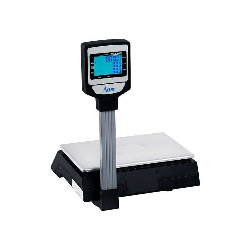 Waga kalkulacyjna ACLAS PS1C-T z zasilaczem i RS 6/15 kg