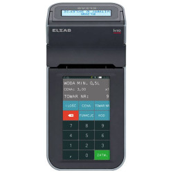 Elzab K10 ONLINE BT/ GPRS + SIM 24M popielato-j. popielata